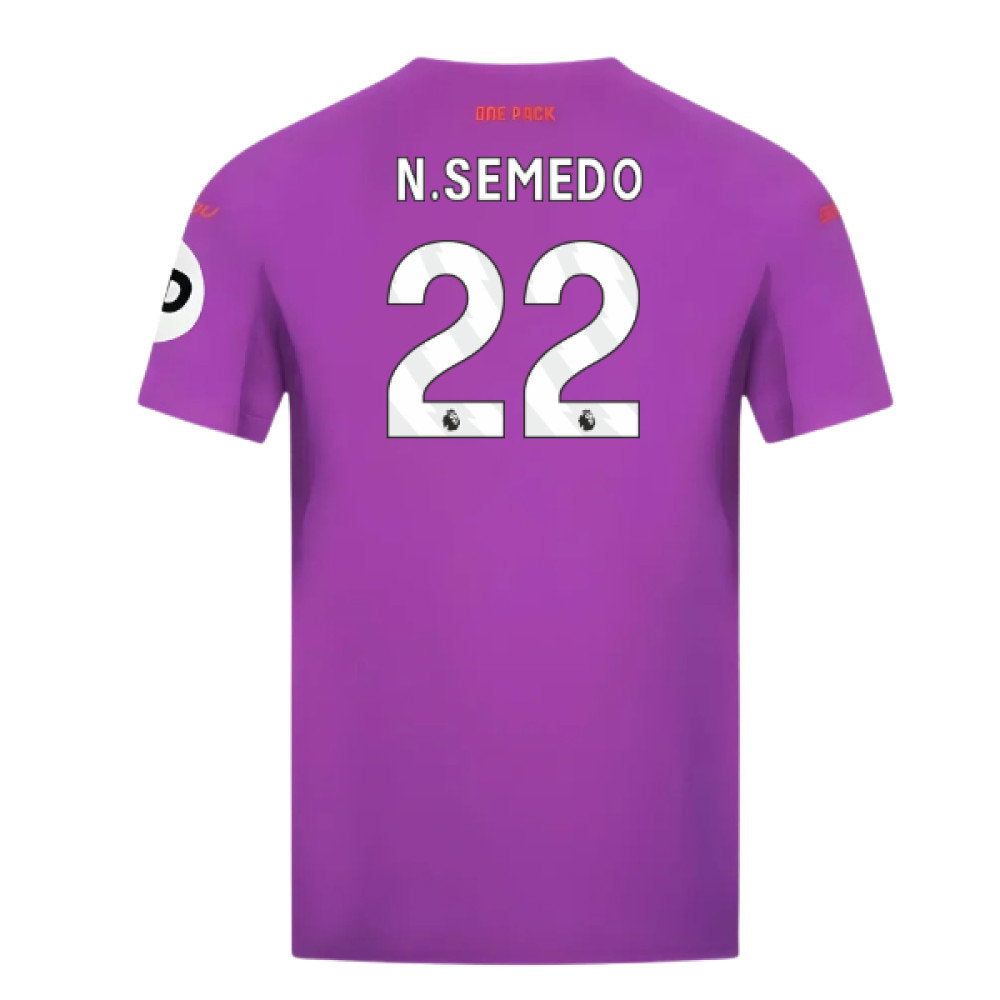 2024-2025 Wolves Third Shirt (N.Semedo 22)_0