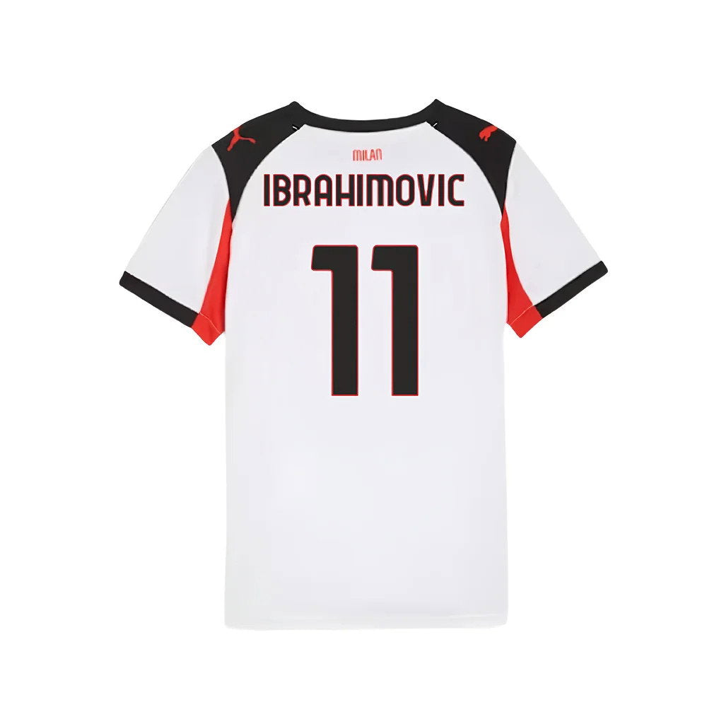 2025-2026 AC Milan Away Shirt (Kids) (Ibrahimovic 11)_0