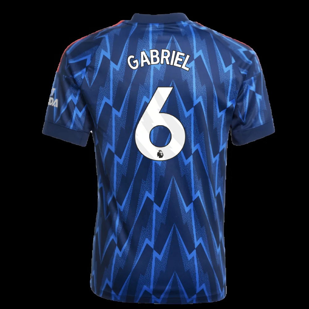 2025-2026 Arsenal Away Shirt (Kids) (Gabriel 6)_0