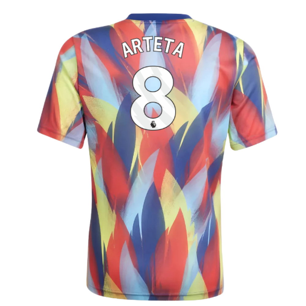 2025-2026 Arsenal Pre-Match Shirt (Victory Blue) - Kids (Arteta 8)_0