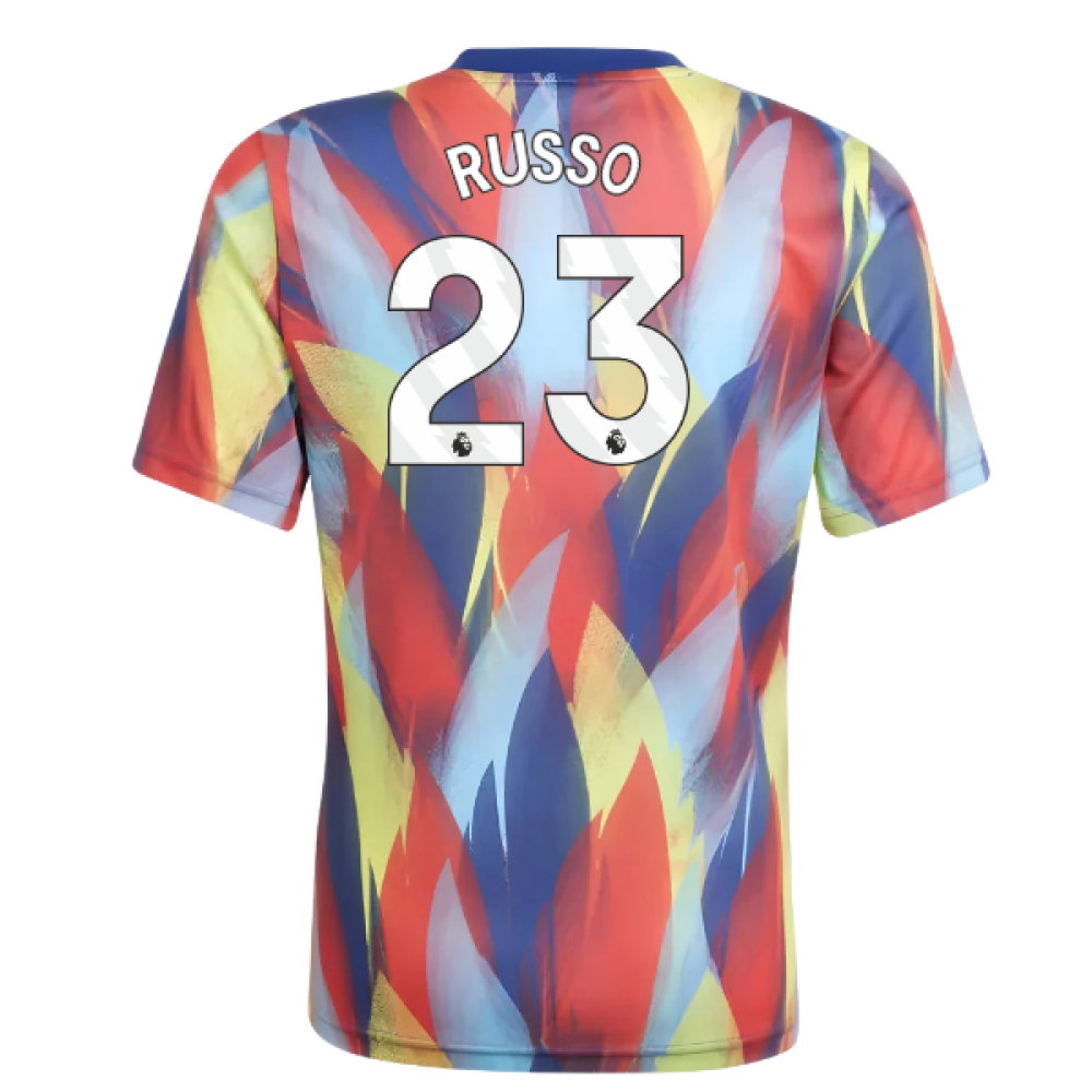 2025-2026 Arsenal Pre-Match Shirt (Victory Blue) - Kids (Russo 23)_0