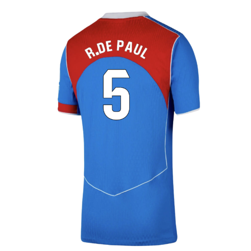 2025-2026 Atletico Madrid Authentic Third Shirt (R.De Paul 5)_0