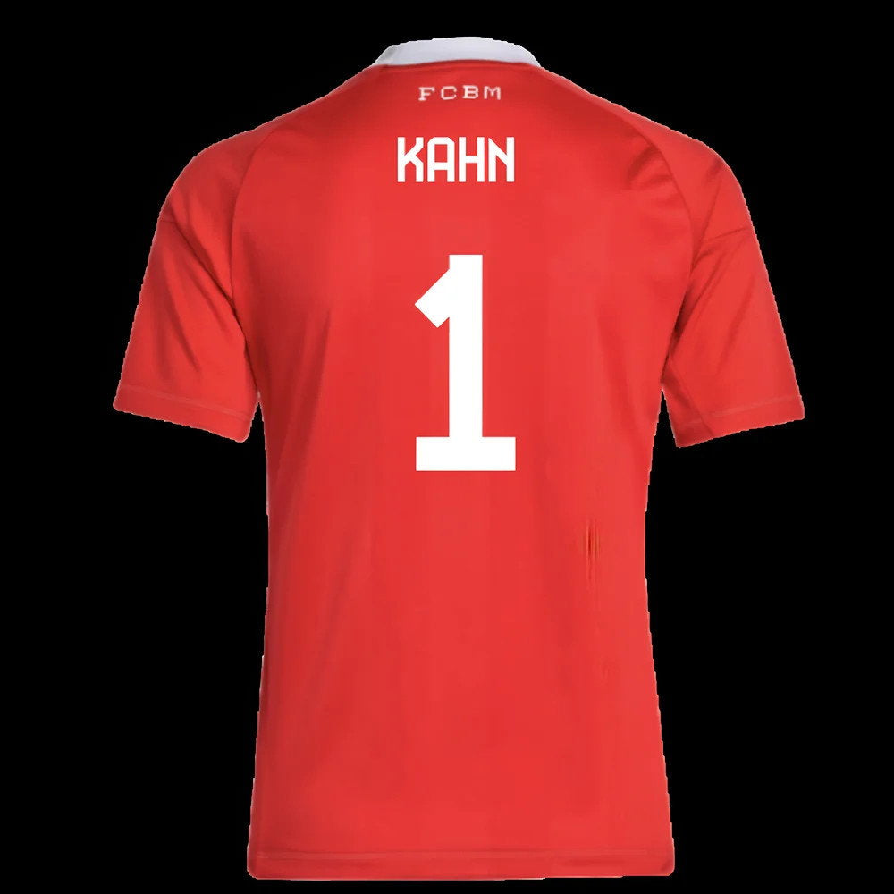 2025-2026 Bayern Munich Third Goalkeeper Shirt (Pure Ruby) - Kids (Kahn 1)_0
