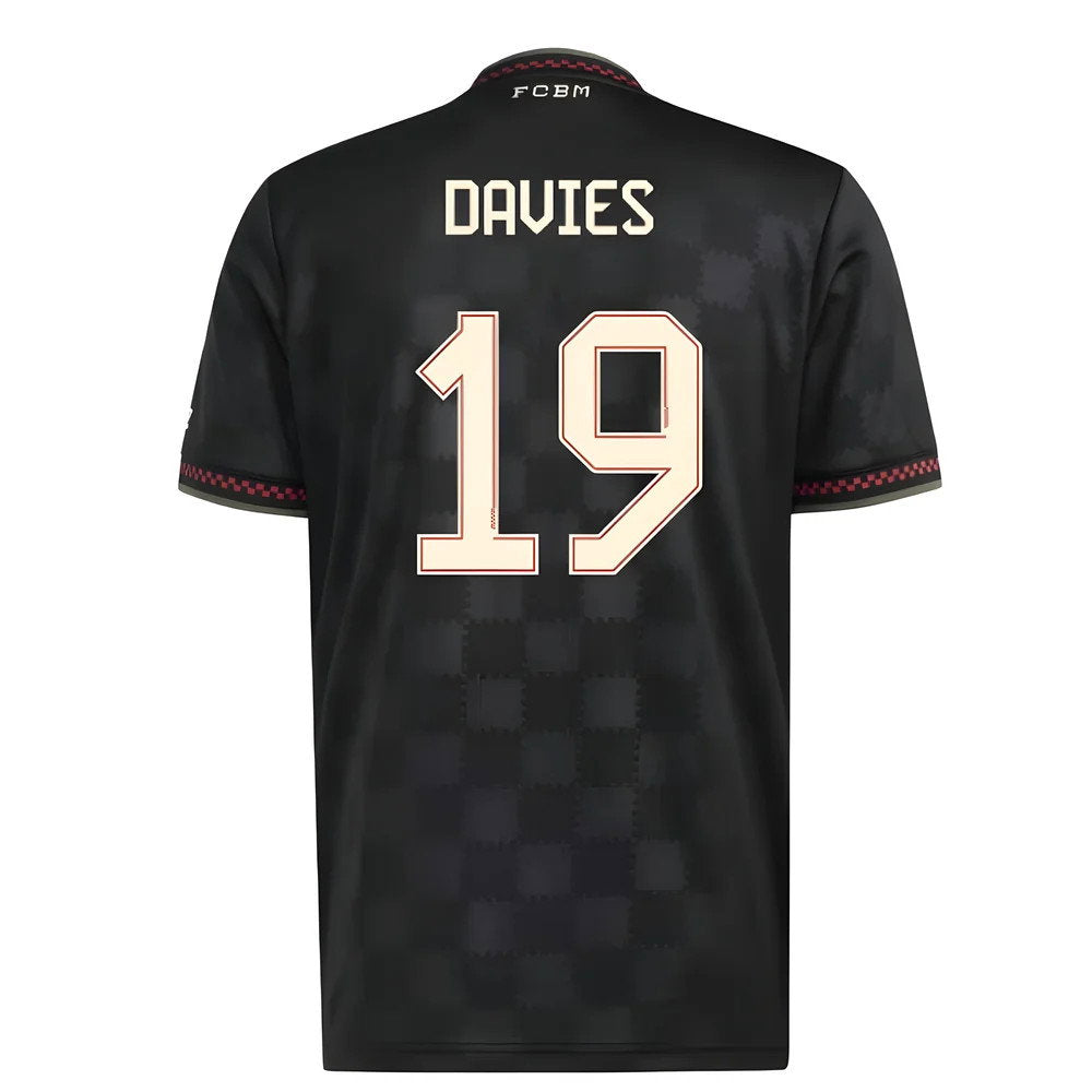 2025-2026 Bayern Munich Third Shirt (Davies 19)_0