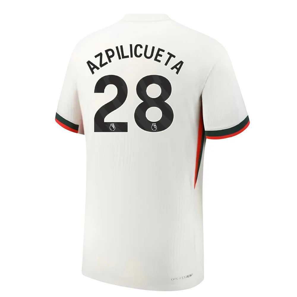 2025-2026 Chelsea Authentic Dri-Fit ADV Away Shirt (Azpilicueta 28)_0