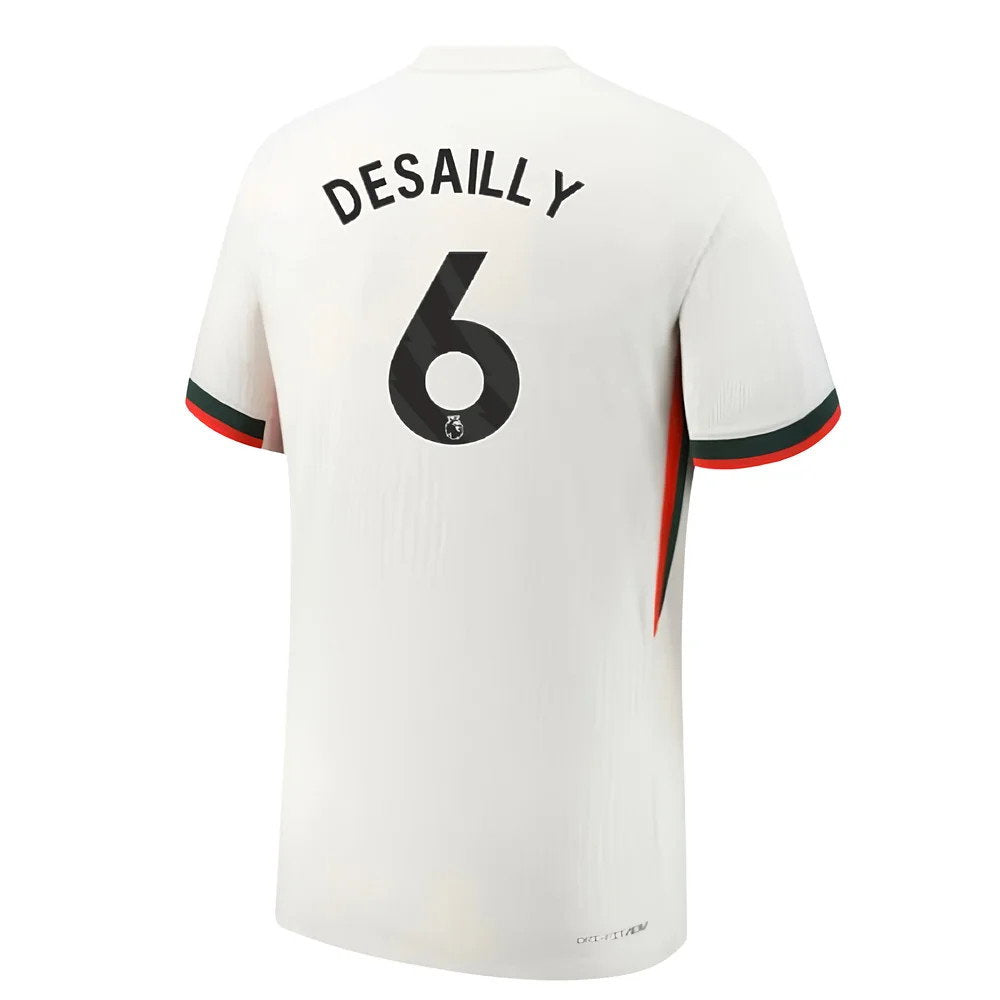 2025-2026 Chelsea Authentic Dri-Fit ADV Away Shirt (Desailly 6)_0