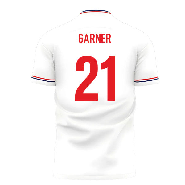 2025-2026 England Home Cross Concept Shirt (Libero) Adult Short Sleeve (Garner 21)_0
