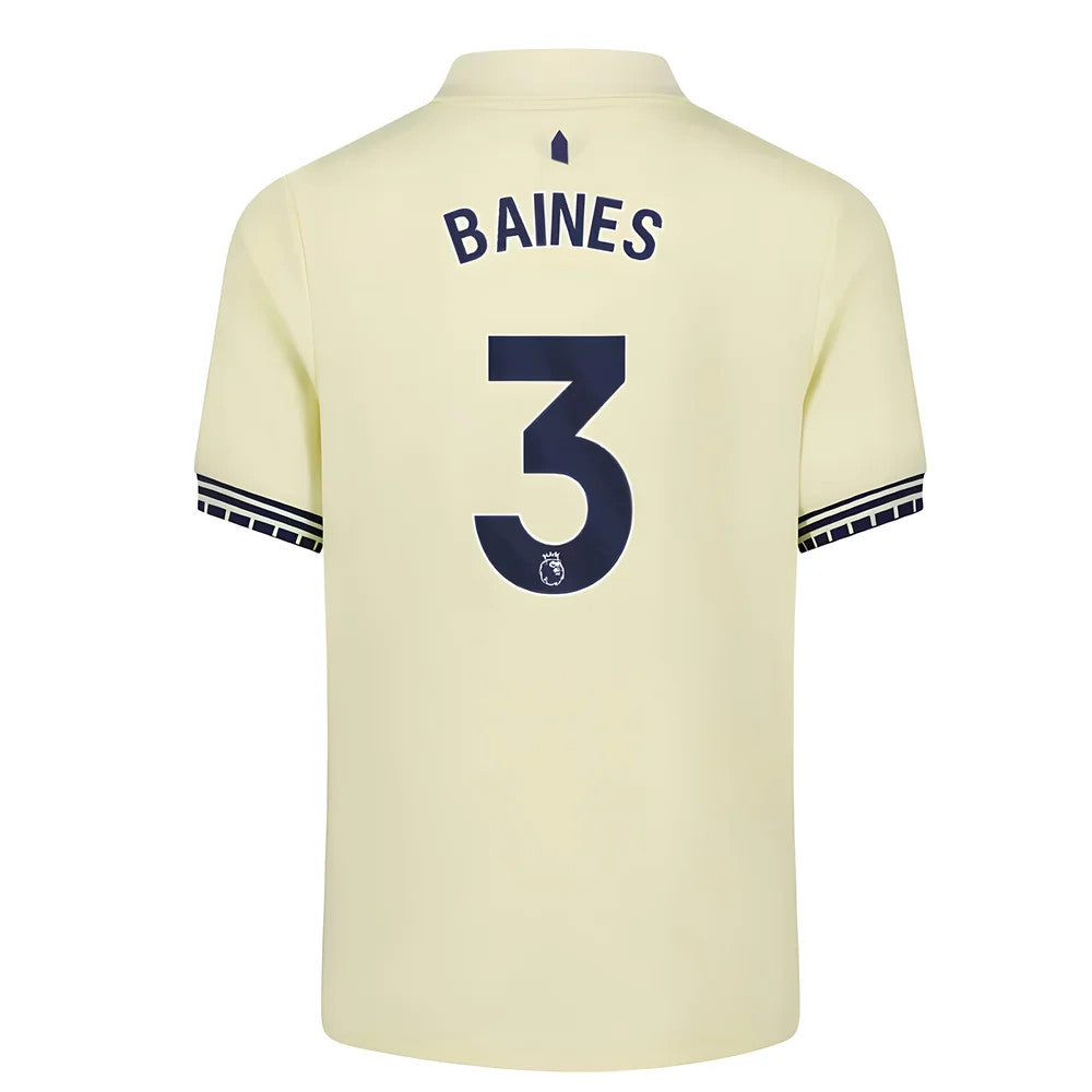 2025-2026 Everton Away Shirt - Kids (Baines 3)_0