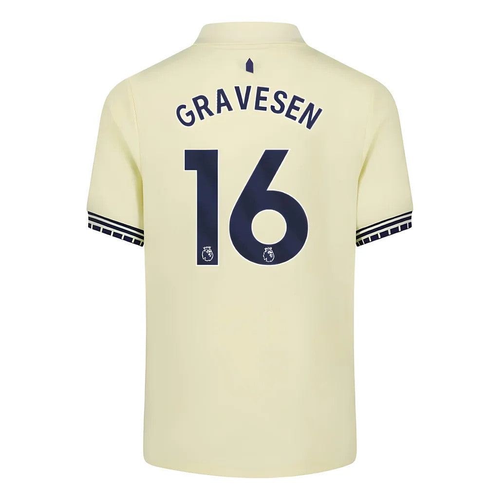 2025-2026 Everton Away Shirt - Kids (Gravesen 16)_0