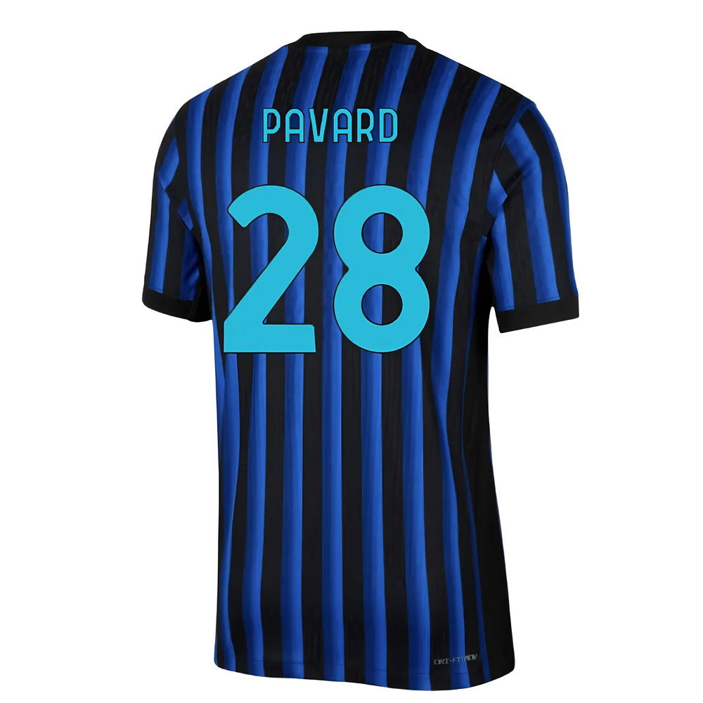 2025-2026 Inter Milan Home Authentic Dri-Fit ADV Shirt (Pavard 28)_0
