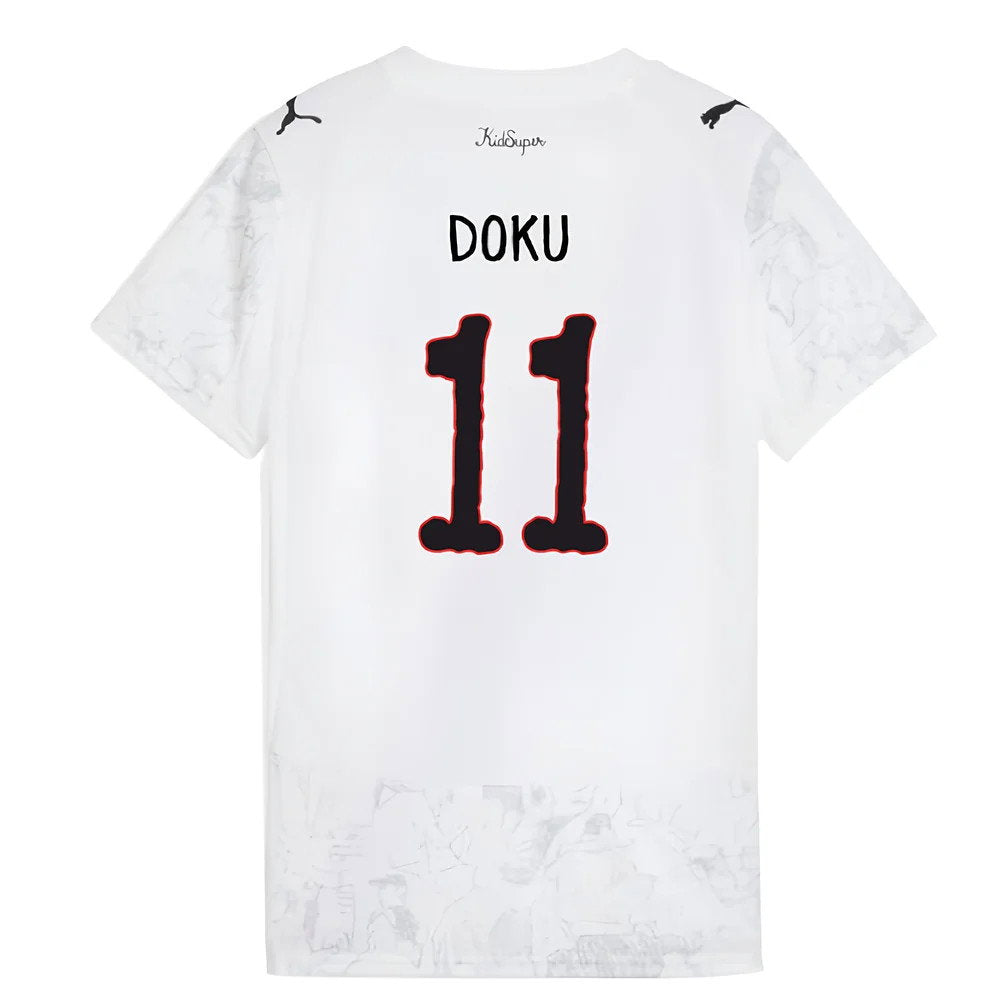 2025-2026 KIDSUPER x Manchester City CWC Shirt (White) - Womens (Doku 11)_0