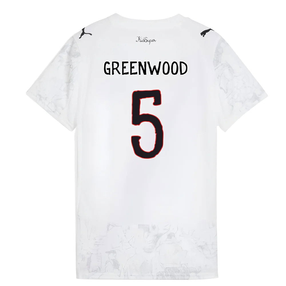 2025-2026 KIDSUPER x Manchester City CWC Shirt (White) - Womens (Greenwood 5)_0