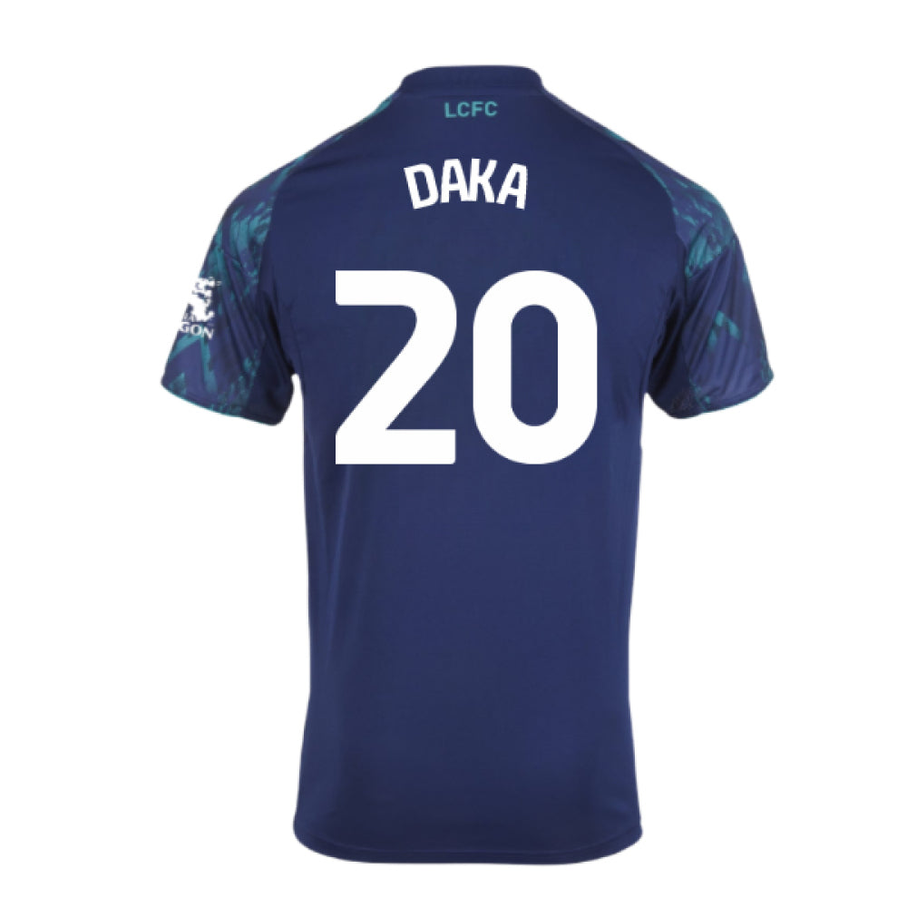 2025-2026 Leicester City Away Shirt (Daka 20)_0