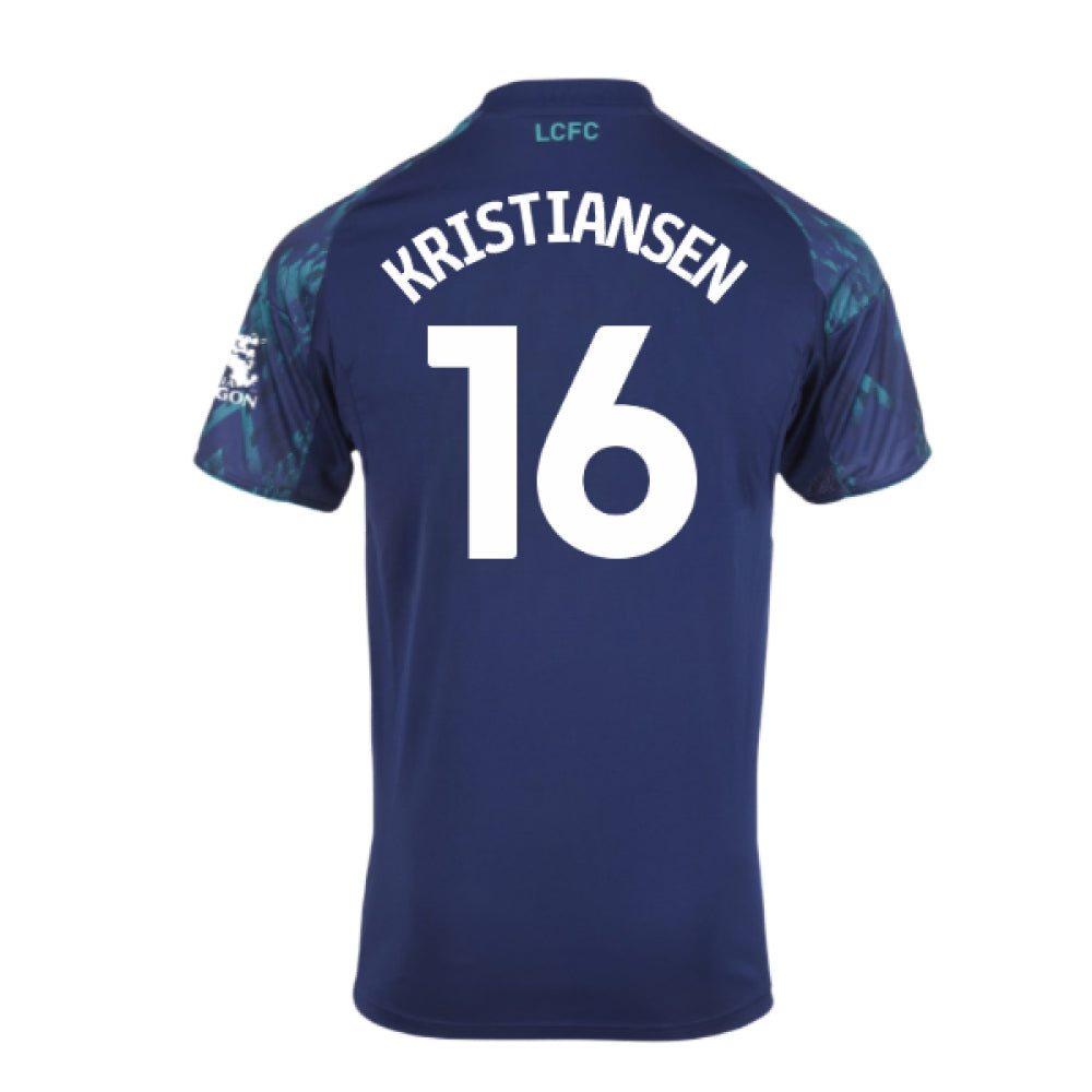 2025-2026 Leicester City Away Shirt (Kristiansen 16)_0