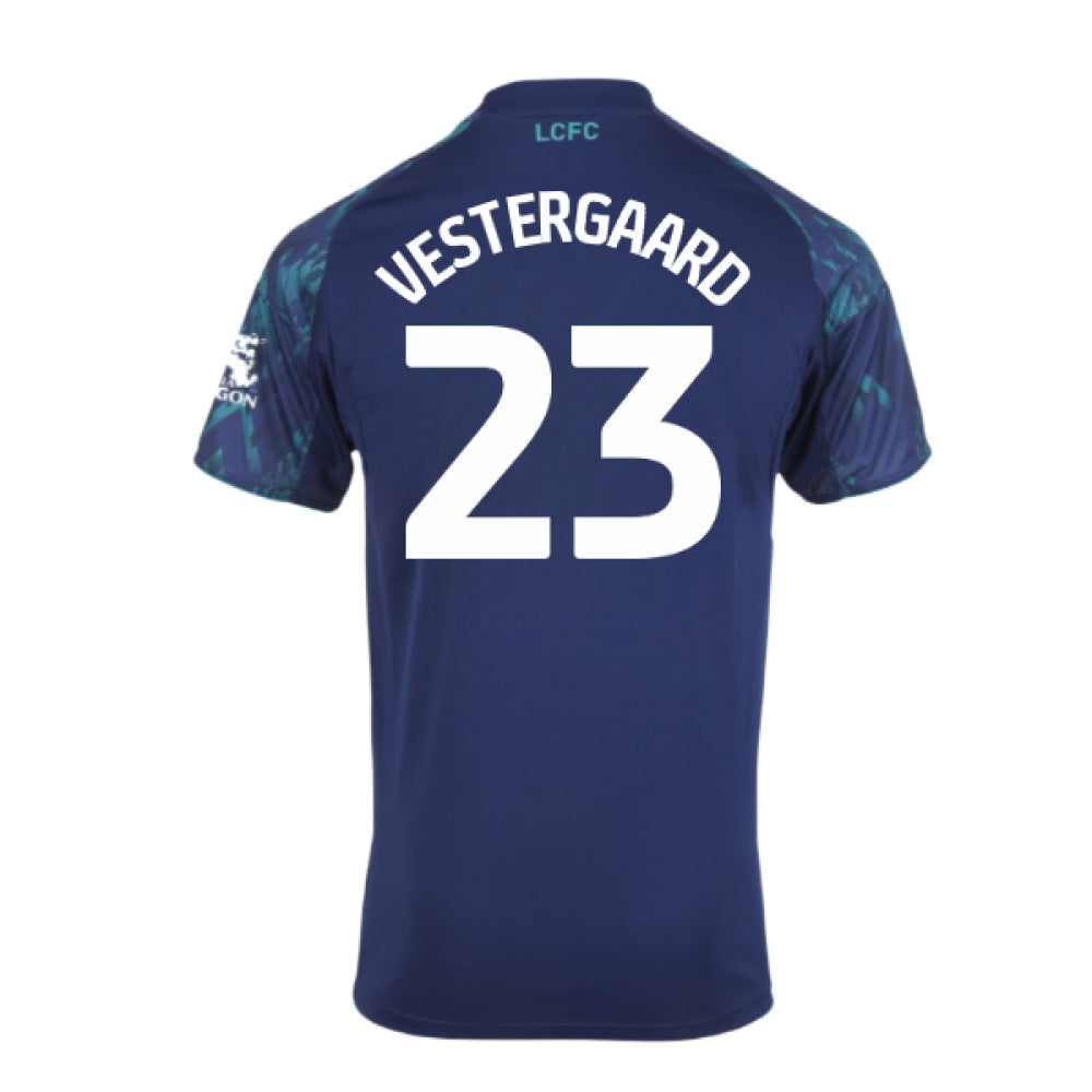 2025-2026 Leicester City Away Shirt (Vestergaard 23)_0