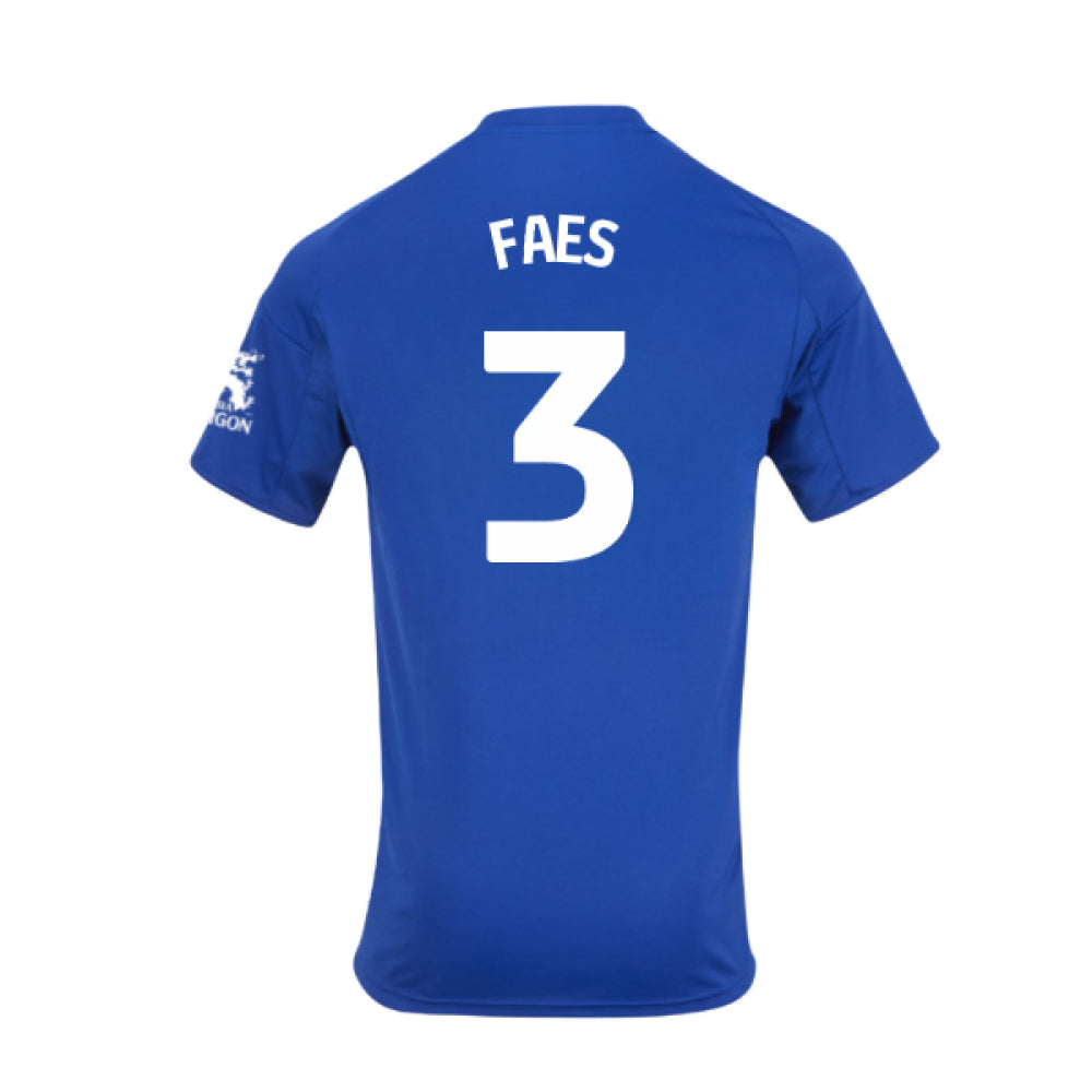 2025-2026 Leicester City Home Shirt - Kids (Faes 3)_0