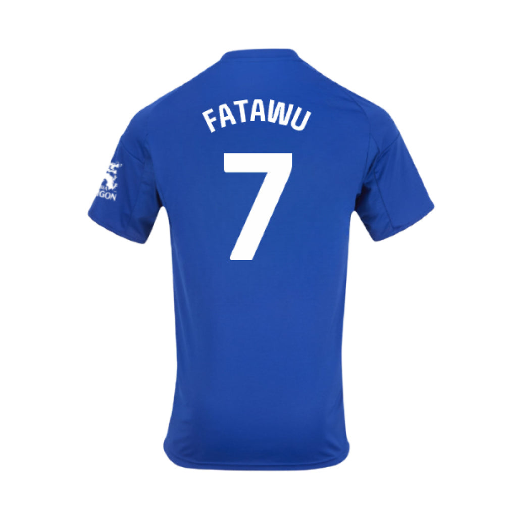 2025-2026 Leicester City Home Shirt - Kids (Fatawu 7)_0