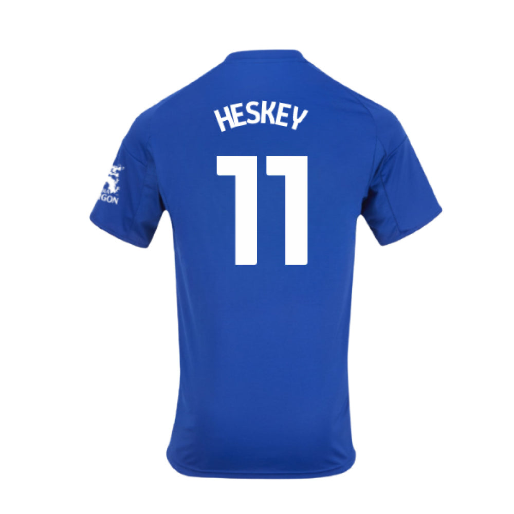 2025-2026 Leicester City Home Shirt - Kids (Heskey 11)_0