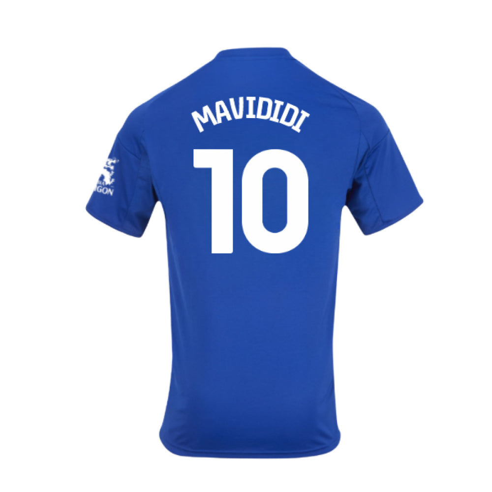2025-2026 Leicester City Home Shirt - Kids (Mavididi 10)_0