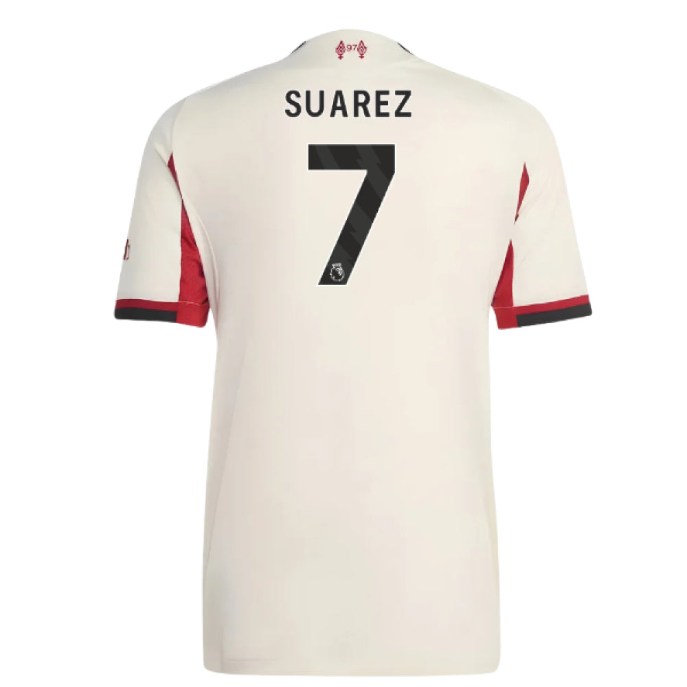 2025-2026 Liverpool Authentic Away Shirt (Womens) (Suarez 7)_0