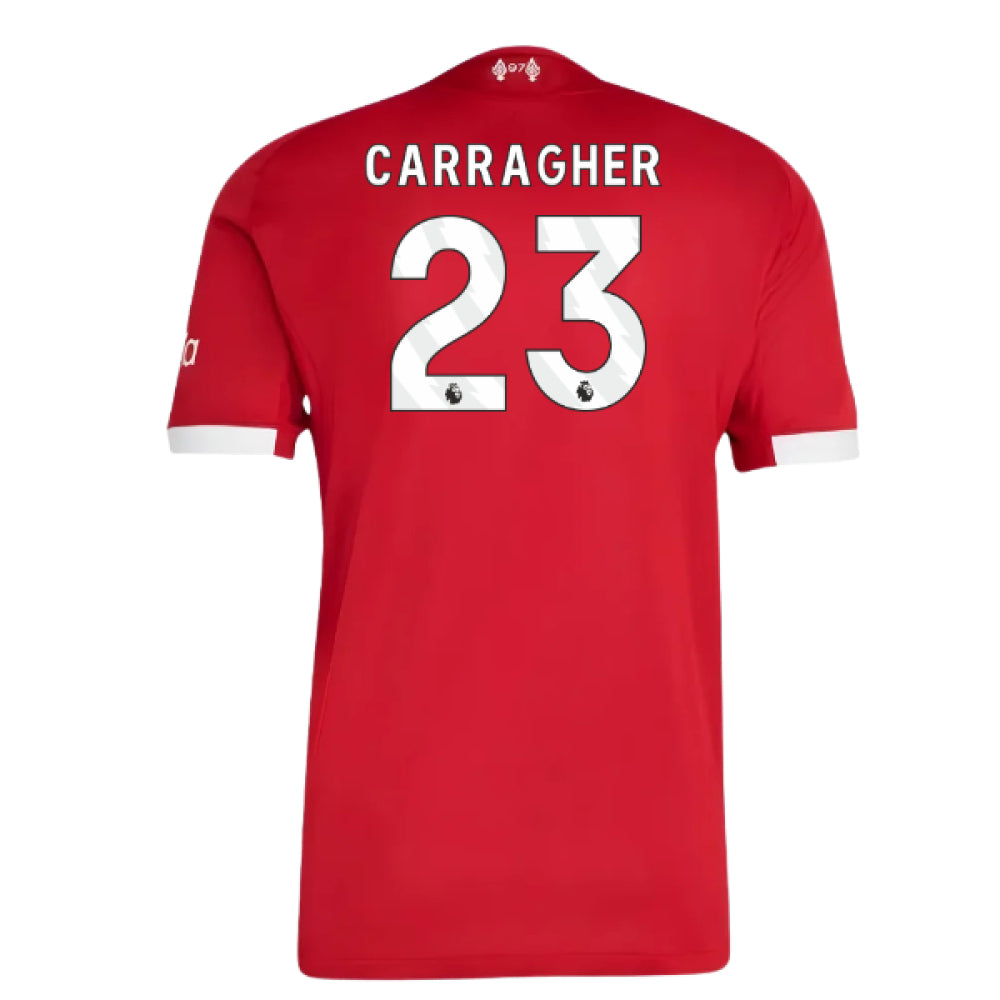 2025-2026 Liverpool Authentic Home Shirt (Carragher 23)_0