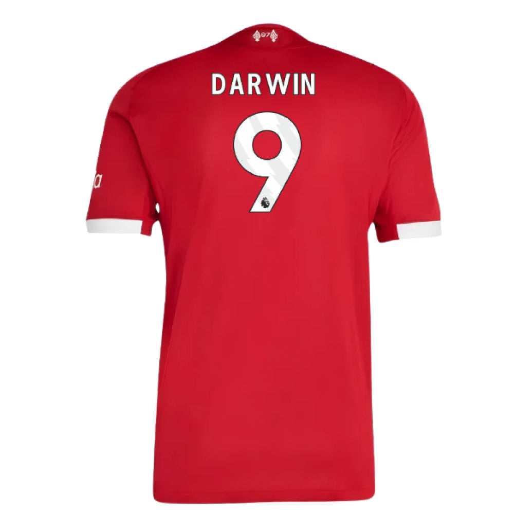 2025-2026 Liverpool Authentic Home Shirt (Darwin 9)_0