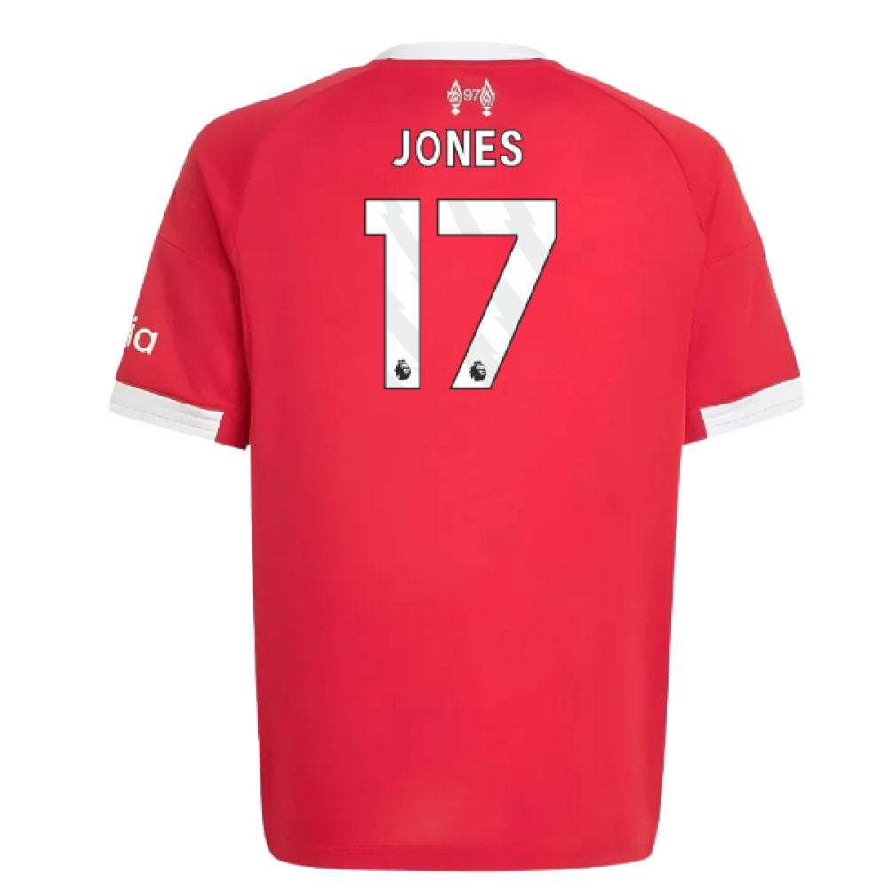 2025-2026 Liverpool Home Shirt (Kids) (Jones 17)_0