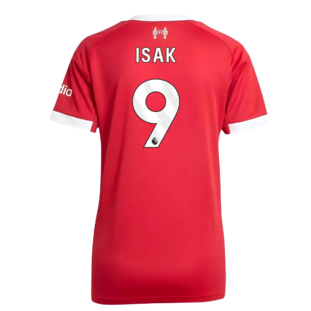 2025-2026 Liverpool Home Shirt (Womens) (Isak 9)_0