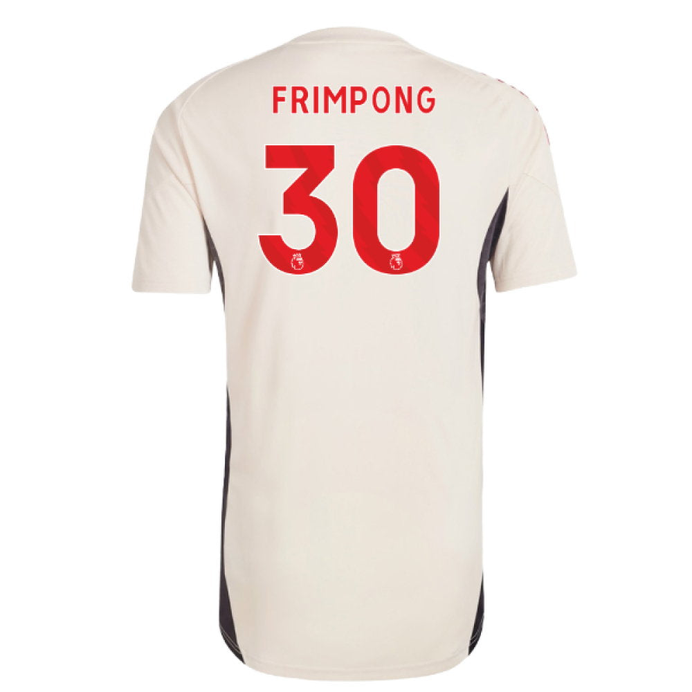 2025-2026 Liverpool Training Jersey (White) - Kids (Frimpong 30)_0