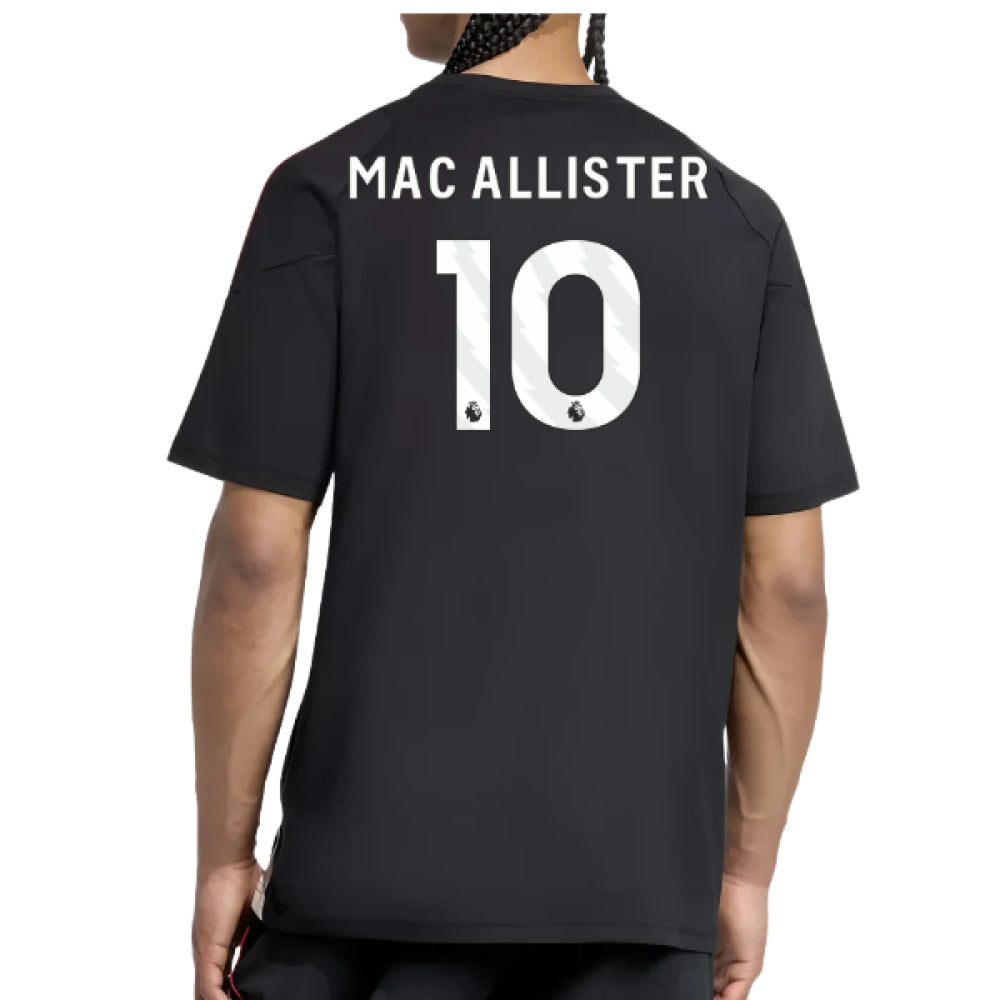 2025-2026 Liverpool Training Tee (Black) (Mac Allister 10)_0