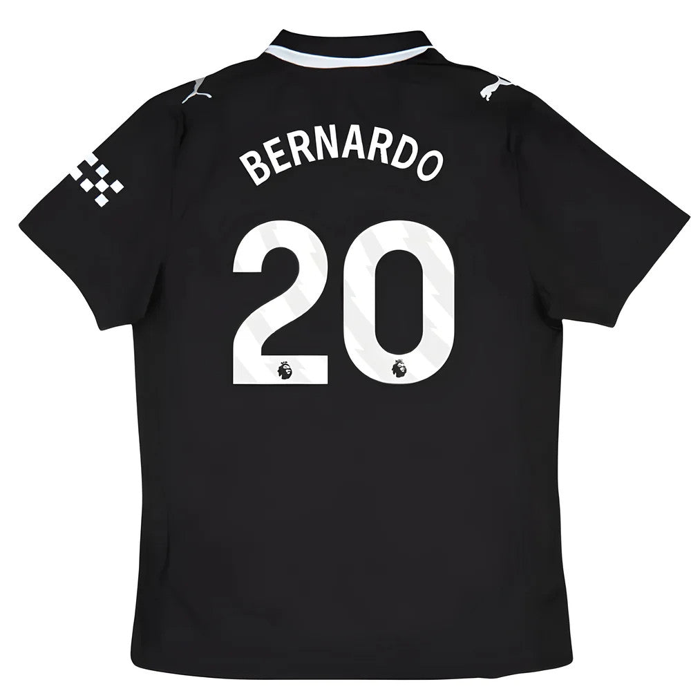 2025-2026 Man City Authentic Away Shirt (Bernardo 20)_0