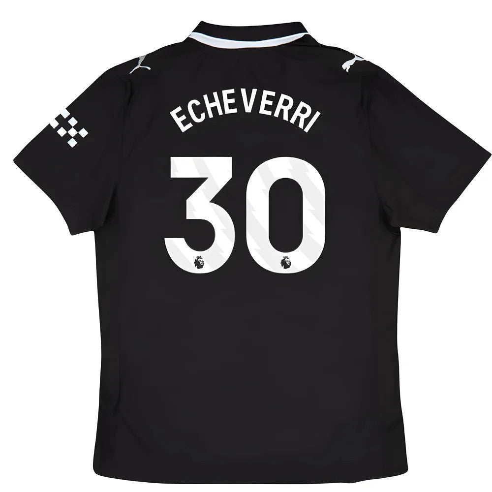 2025-2026 Man City Authentic Away Shirt (Echeverri 30)_0