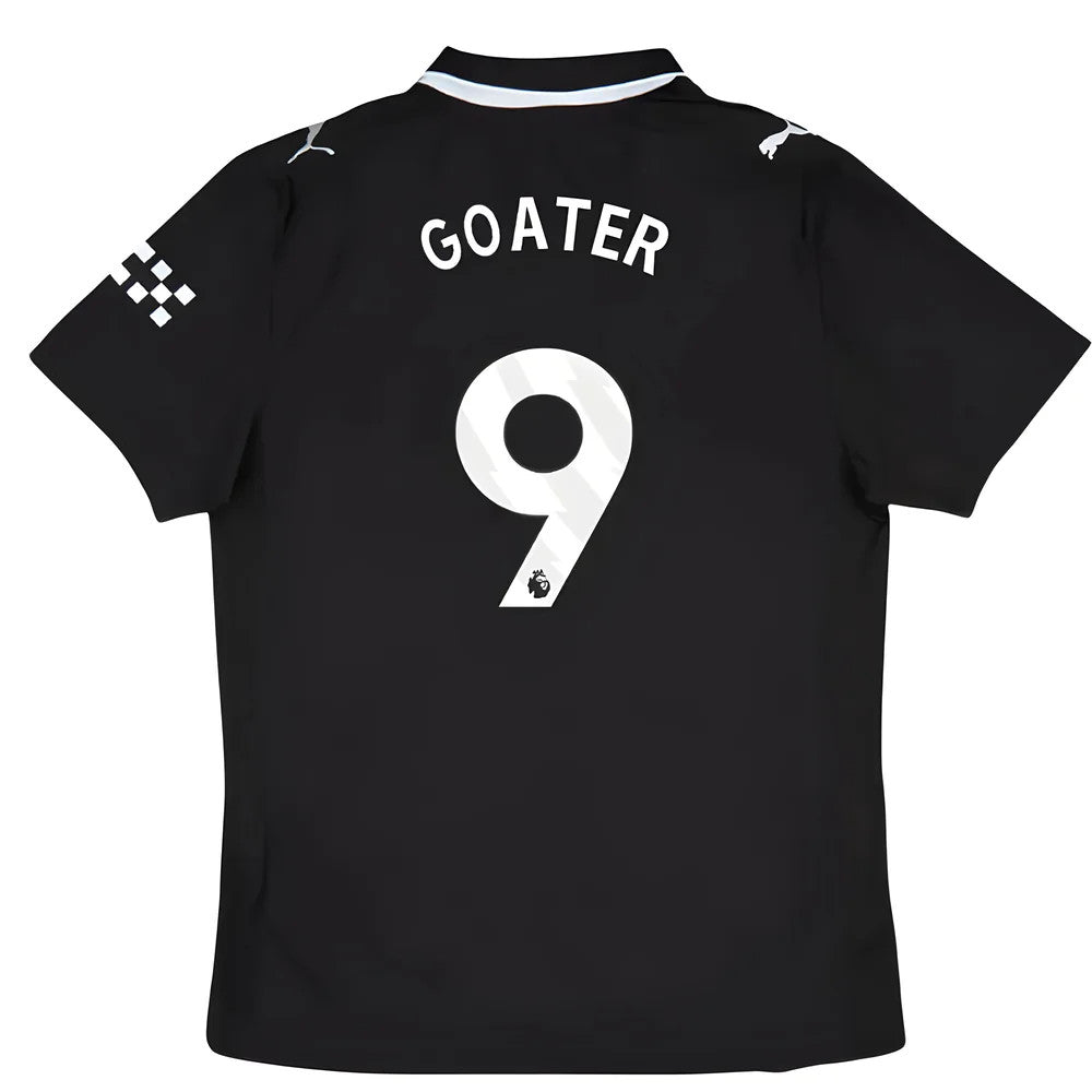 2025-2026 Man City Authentic Away Shirt (Goater 9)_0