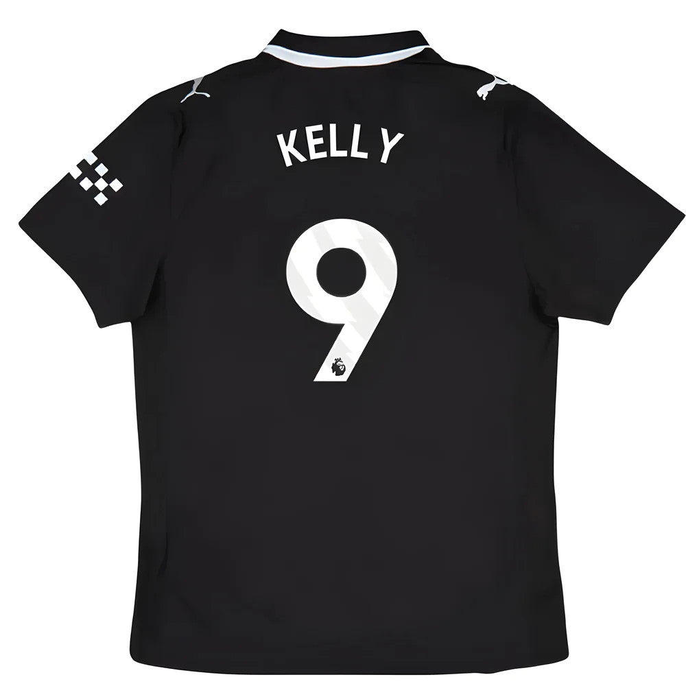 2025-2026 Man City Authentic Away Shirt (Kelly 9)_0