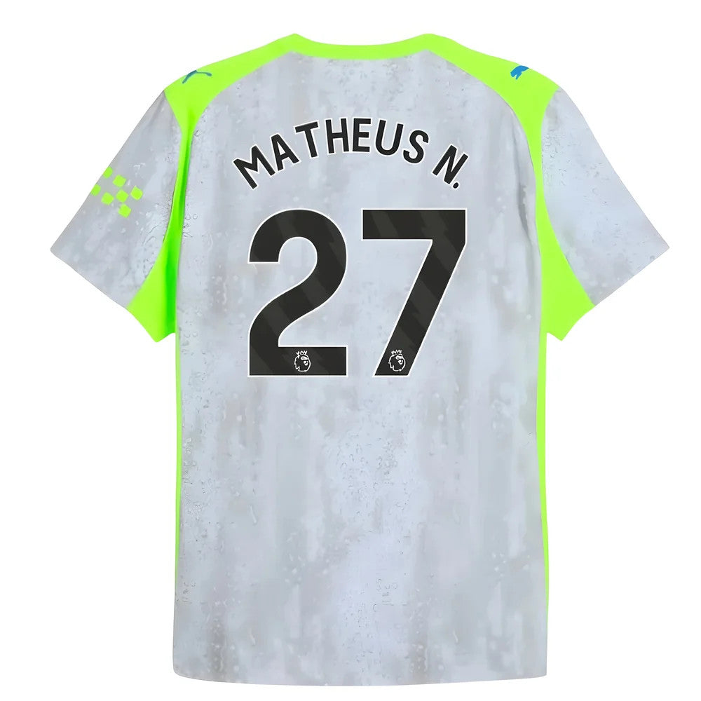 2025-2026 Man City Authentic Third Shirt (Matheus N. 27)_0