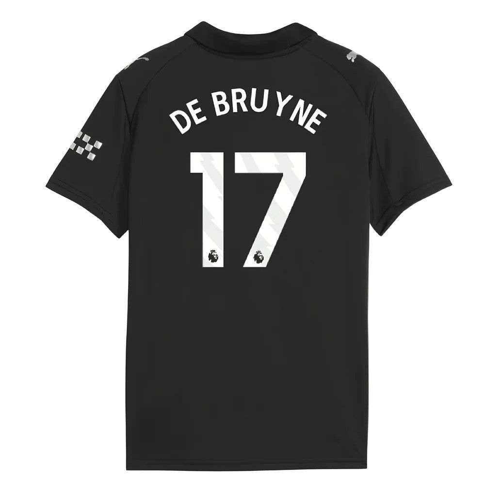 2025-2026 Man City Away Mini Kit (De Bruyne 17)_0