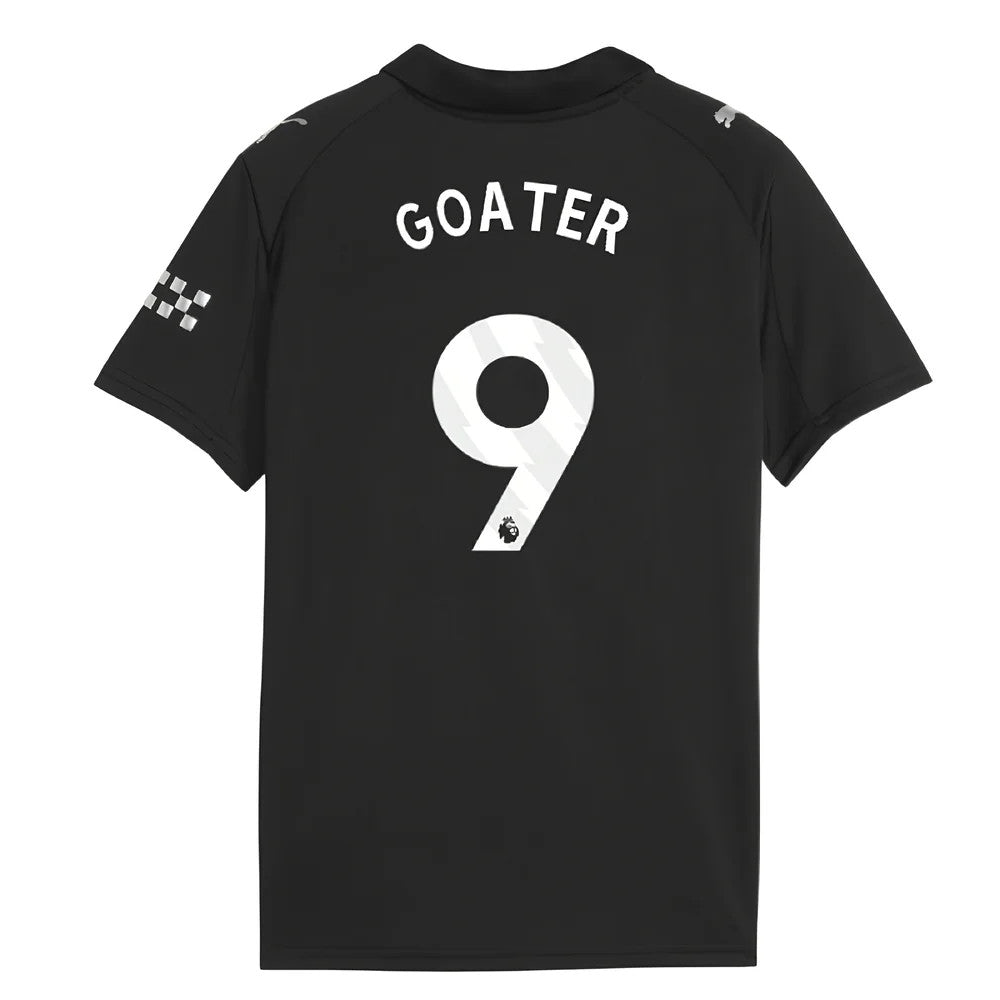 2025-2026 Man City Away Mini Kit (Goater 9)_0