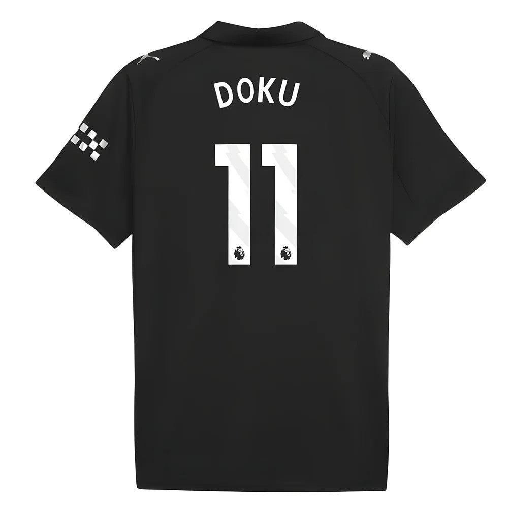 2025-2026 Man City Away Shirt (Doku 11)_0