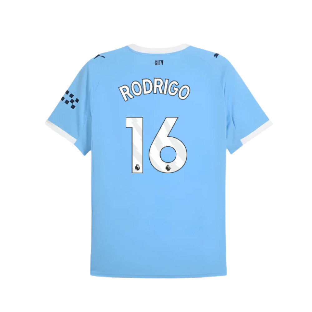 2025-2026 Man City Home Shirt (Rodrigo 16)_0