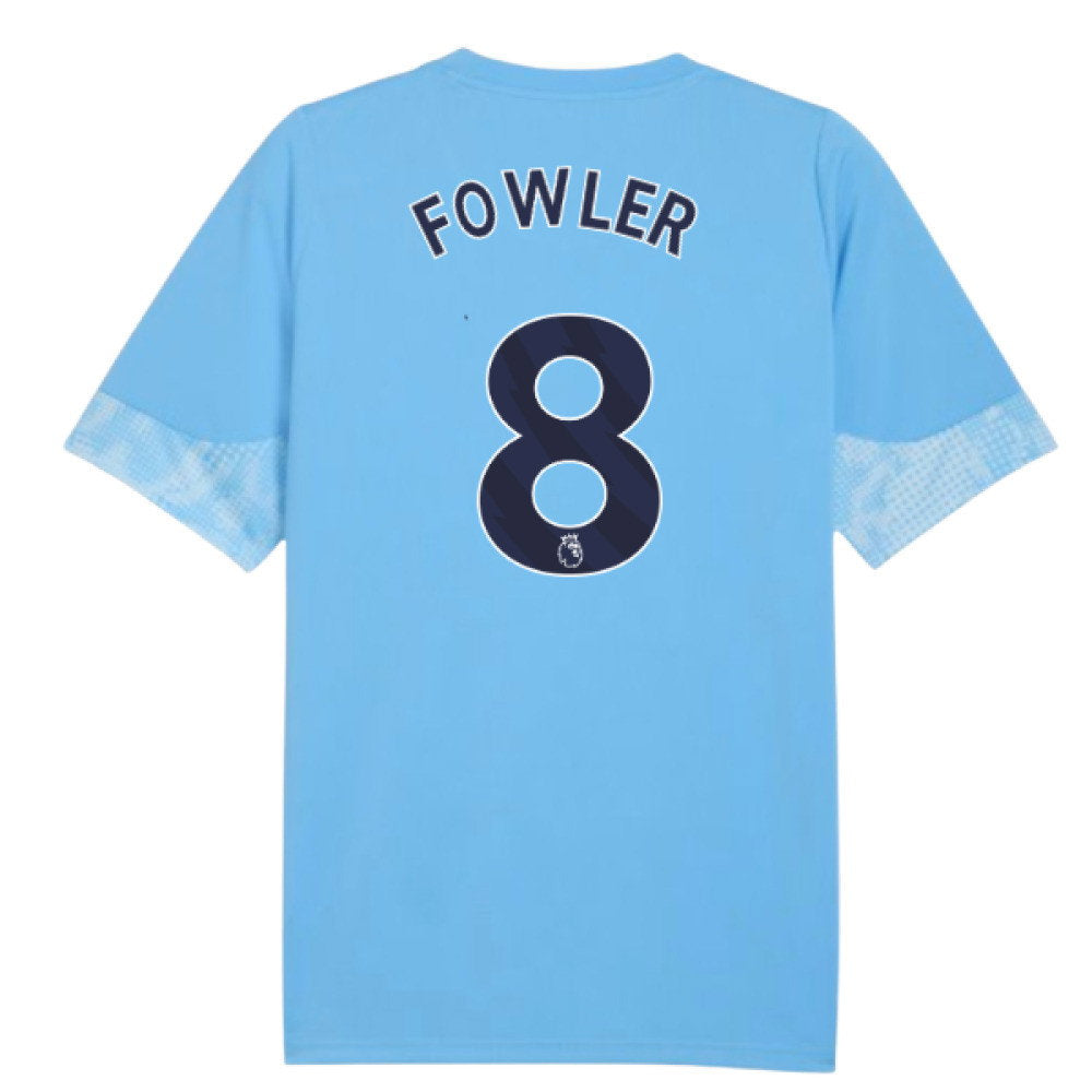 2025-2026 Man City Training Jersey (Light Blue) - Kids (Fowler 8)_0