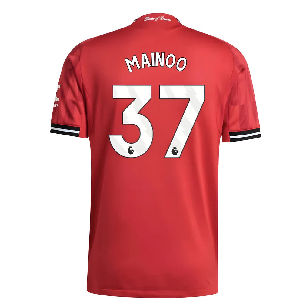 2025-2026 Man Utd Authentic Home Shirt (Mainoo 37)_0