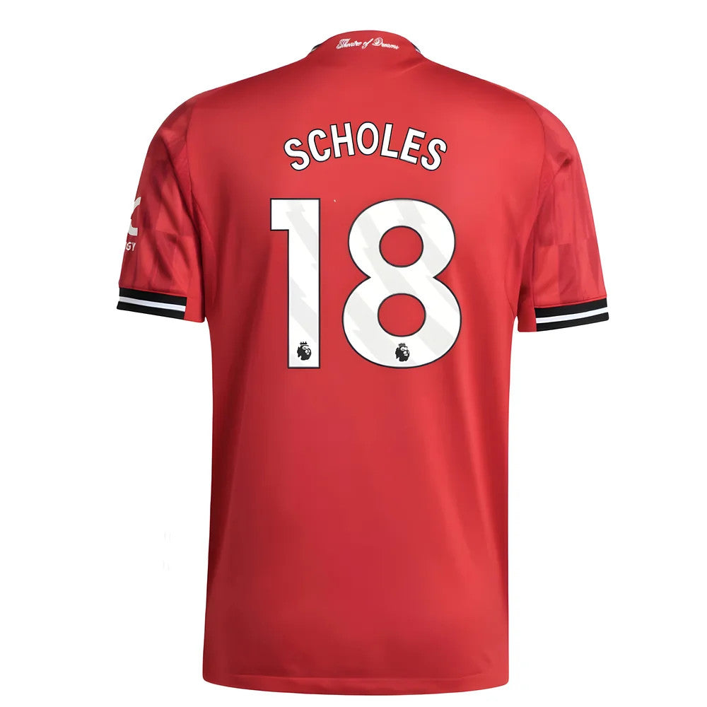 2025-2026 Man Utd Authentic Home Shirt (Scholes 18)_0