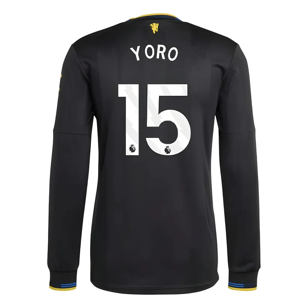 2025-2026 Man Utd Authentic Long Sleeve Third Shirt (Yoro 15)_0