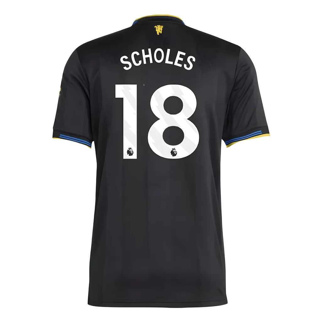 2025-2026 Man Utd Authentic Third Shirt (Scholes 18)_0