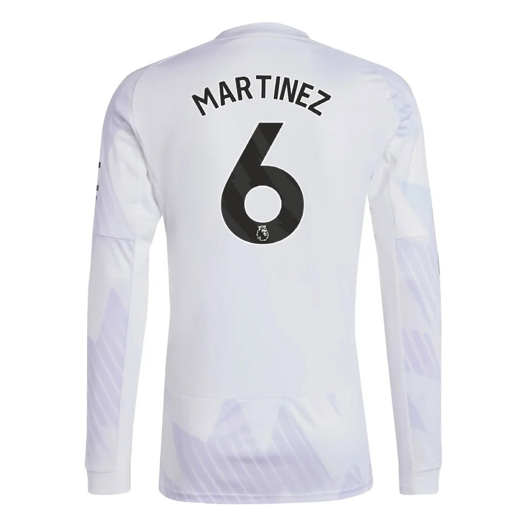 2025-2026 Man Utd Long Sleeve Away Shirt (Martinez 6)_0