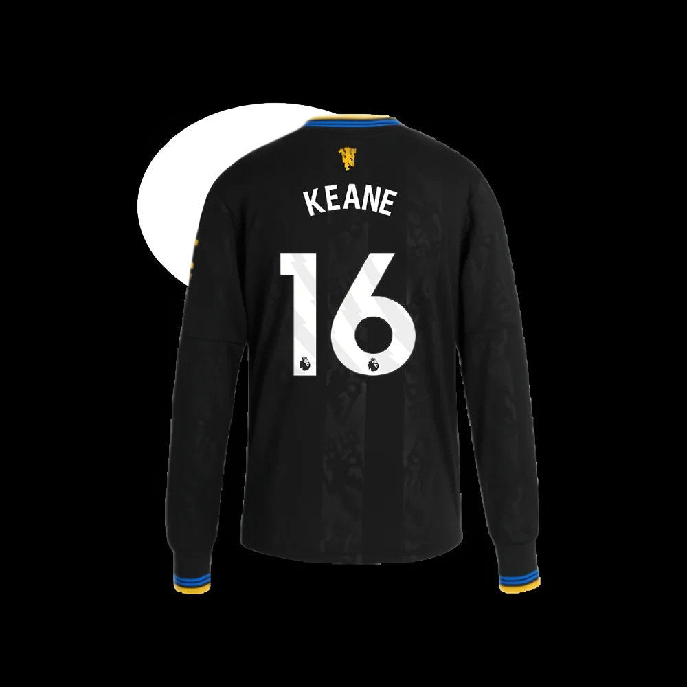 2025-2026 Man Utd Long Sleeve Third Shirt (Kids) (Keane 16)_0