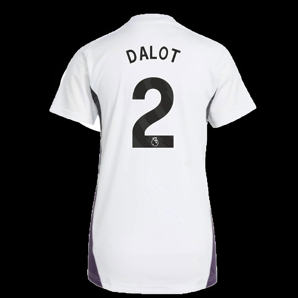 2025-2026 Man Utd Training Jersey (White) - Womens (Dalot 2)_0