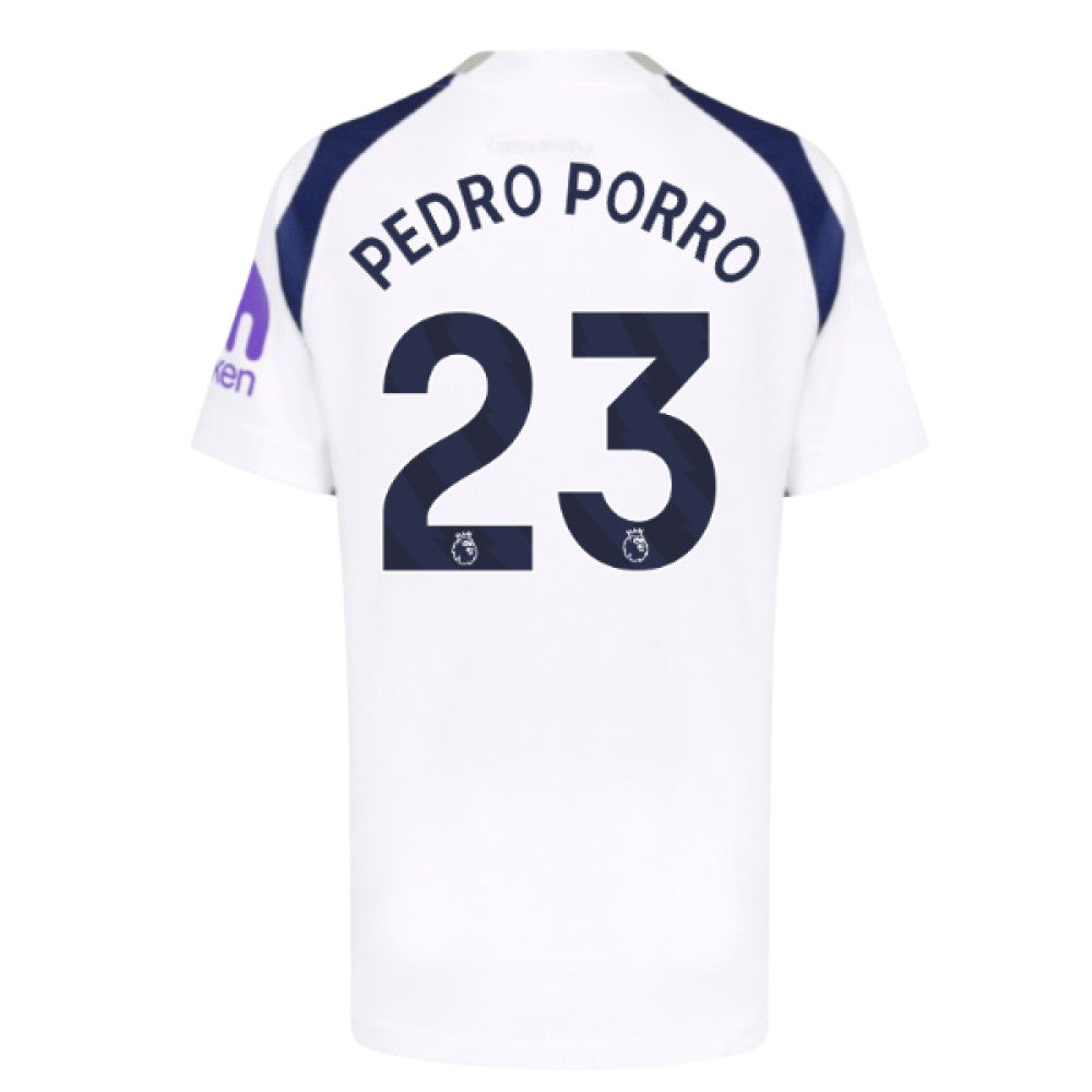 2025-2026 Tottenham Hotspur Home Shirt (Kids) (Pedro Porro 23)_2