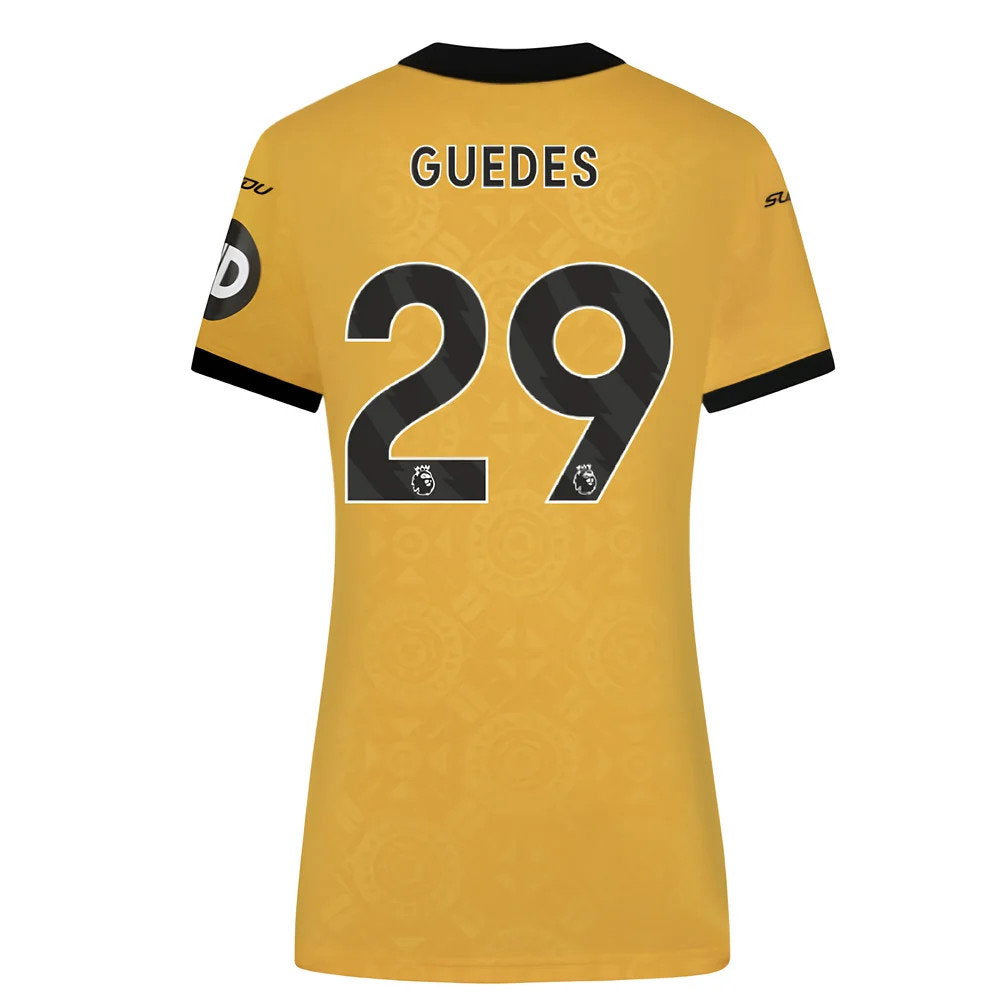 2025-2026 Wolves Home Shirt (Womens) (Guedes 29)_0