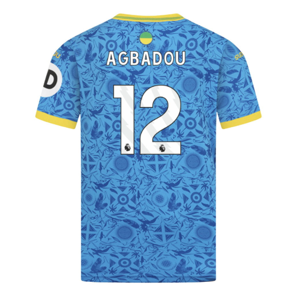 2025-2026 Wolves Third Shirt (Kids) (Agbadou 12)_0
